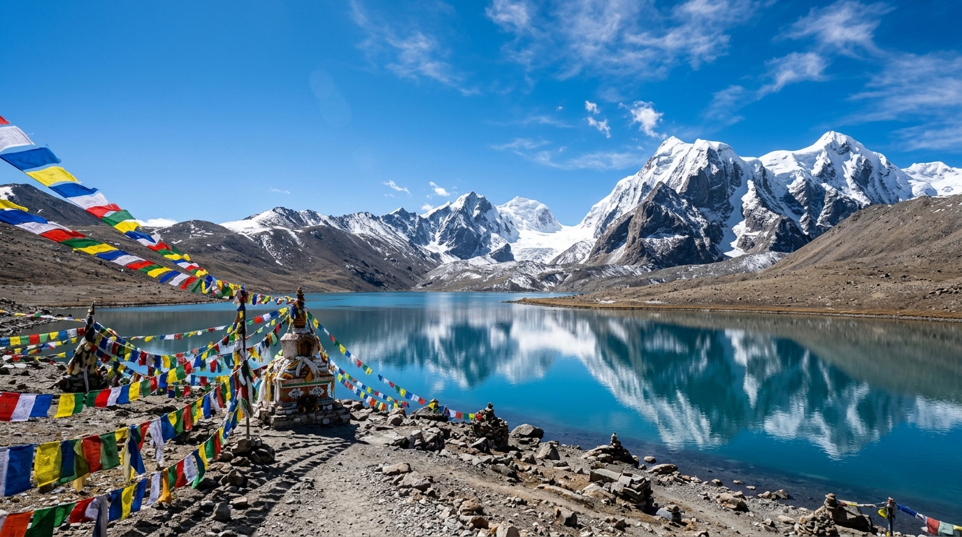 Gurudongmar Lake